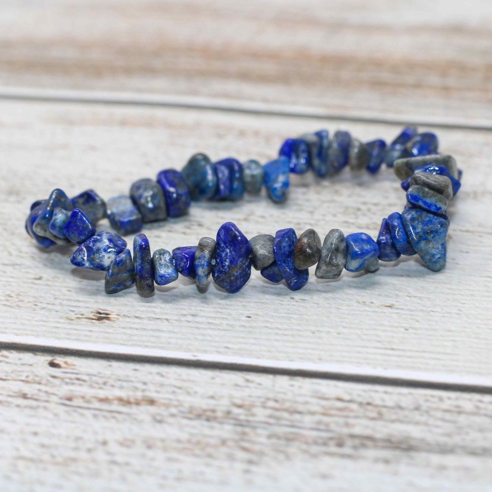 Lapis Lazuli Bracelet Element of Zen Blue Lapis Lazuli Stone Bracelets